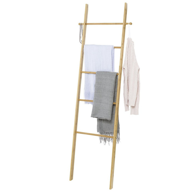 Suport pentru prosoape BAHARI, suport pentru prosoape din bambus, WENKO