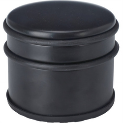 Opritor clasic pentru uși, negru mat, Ø 9 cm