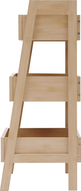 Raft cu polițe din împletitură vieneză CANE, 40 x 34,2 x 80 cm