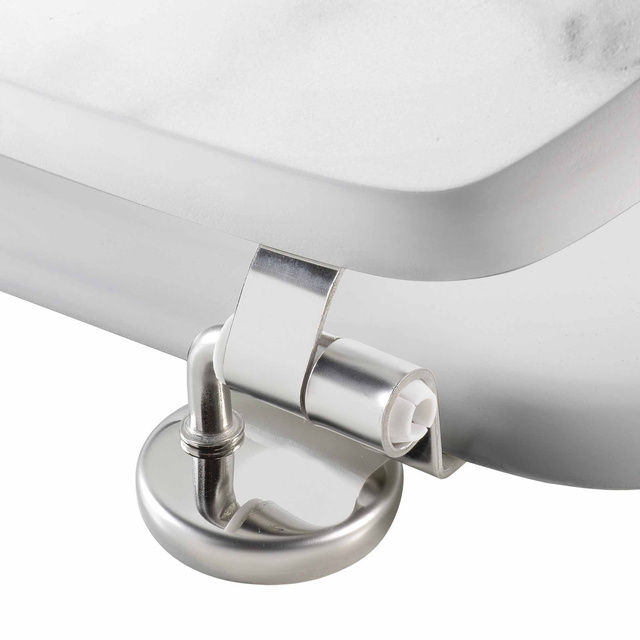 Scaun WC MDF, 37,5 x 47 cm, MARBRE