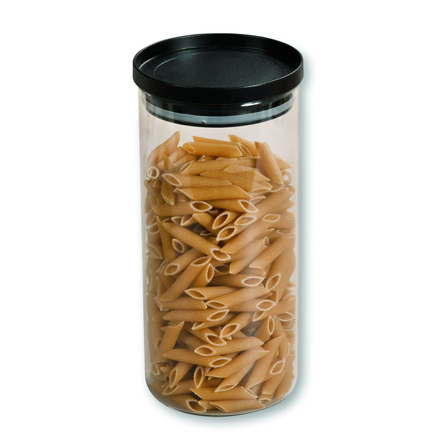 Borcan de depozitare din sticla, inchis ermetic, 10 x 20 cm, Kesper