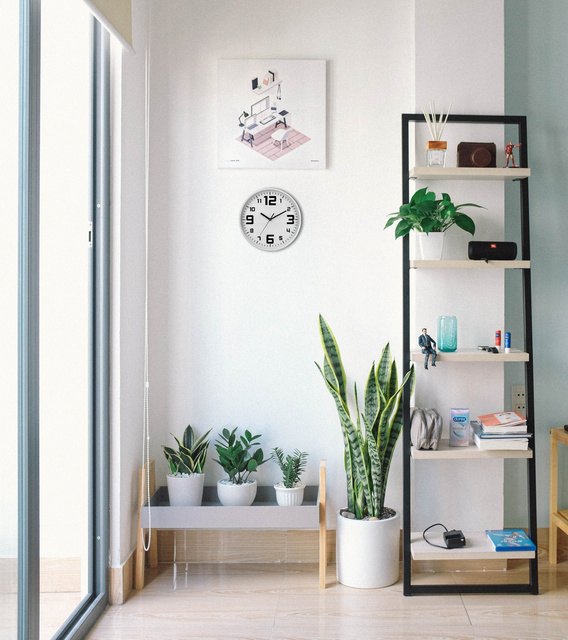 Ceas de perete cu mecanism silentios SILENCE, Ø 30 cm