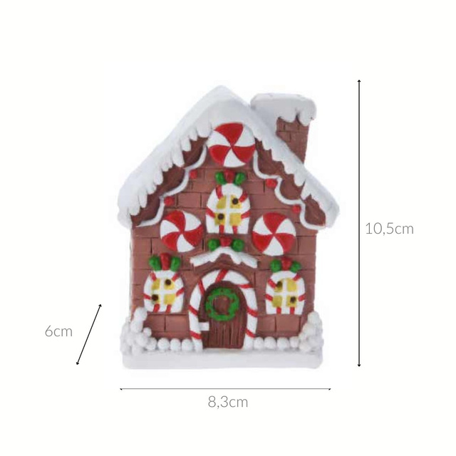 Figurina Casă de turtă dulce, 10 cm