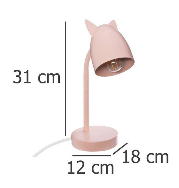 Lampa de birou OREILLES, metal