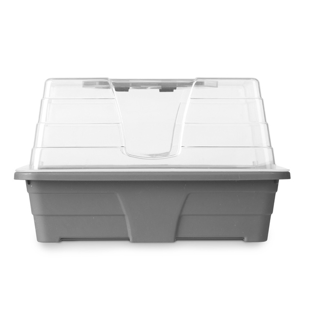 Mini sera din plastic, seminte de casa, 17,4 x 21,5 x 12,8 cm