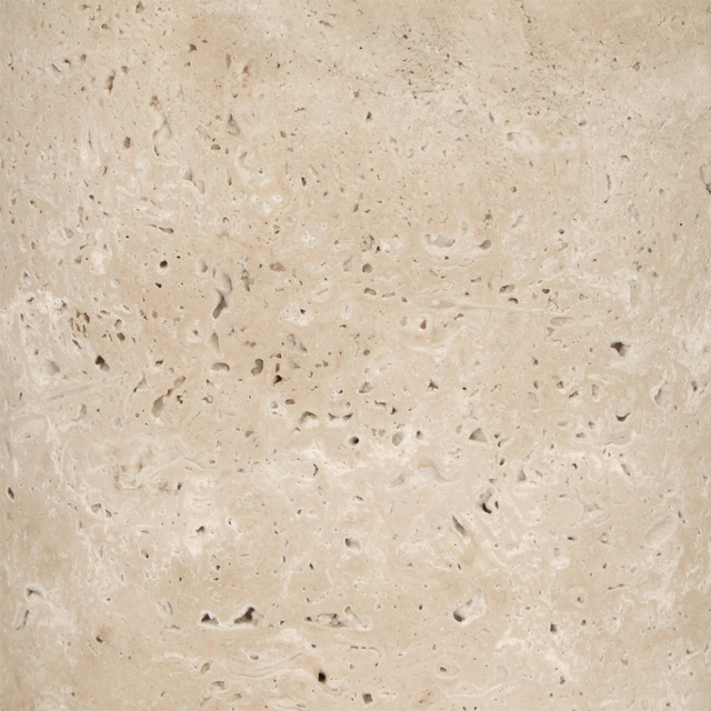 Lampă de birou cu bază din travertin ERIN, Ø 28 x 47,5 cm