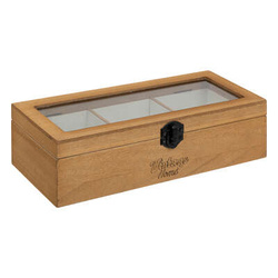 Cutie de bijuterii BE VINTAGE, 3 compartimente, 25 x 6,8 x 10,5 cm