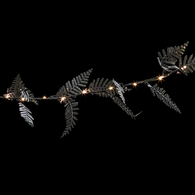 Ghirlanda de lumina interior cu motiv floral, 25 LED-uri