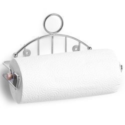 Suport prosoape de bucatarie, Argintiu, 28x14,5x12,5 cm, Zeller