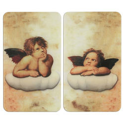 Set 2 plite de protectie pentru aragaz ANGEL