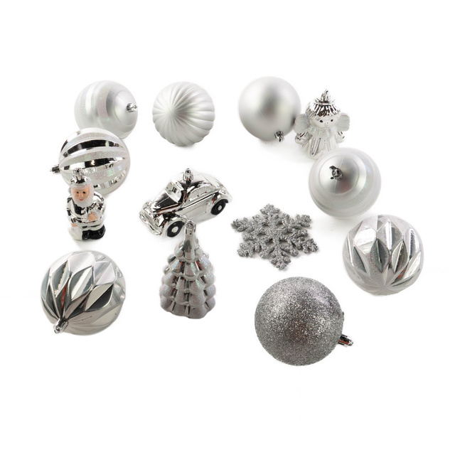 Set decoratiuni de Craciun, 20 bucati