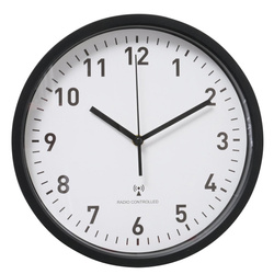 Ceas de perete cu schimbare automată a orei, ELVINE, Ø 30 cm