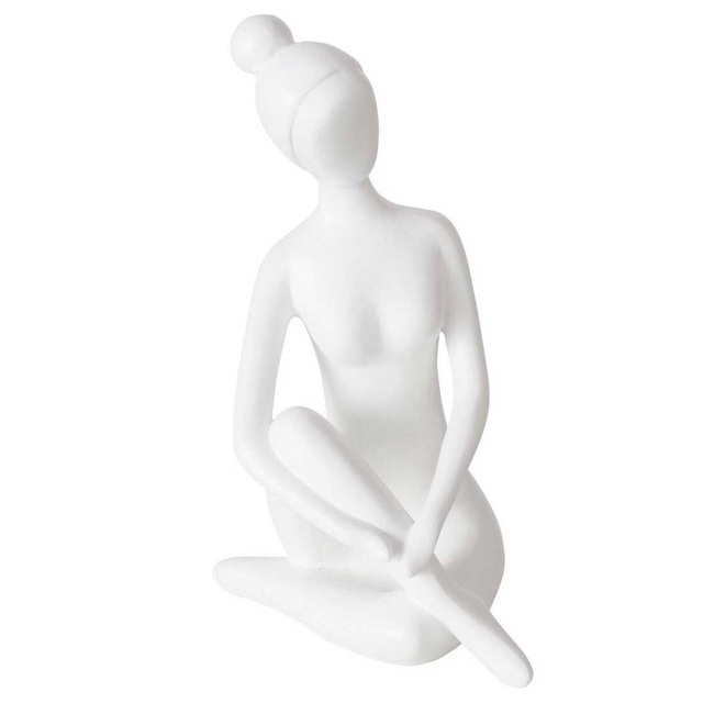 Figurina Yoga,
29 cm, alb