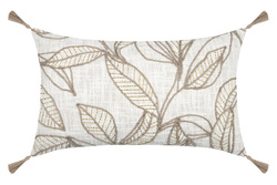 Pernă decorativă HEMERA cu franjuri, 50 x 30 cm