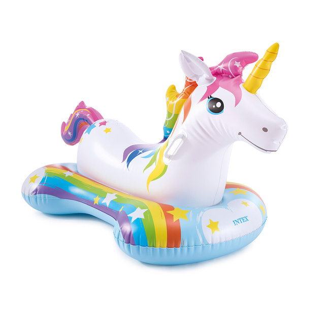 Unicorn gonflabil pentru inot