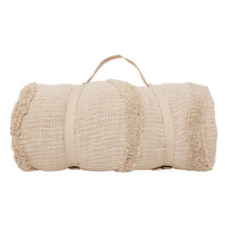 Cuvertura de pat din bumbac DAISE, bej, 240 x 260 cm