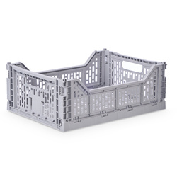 Ladă pliabilă de culoare pudră SORT, 40 x 30 x 15 cm