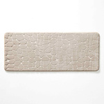 Covor de baie lung cu model in relief, 50 x 120 cm