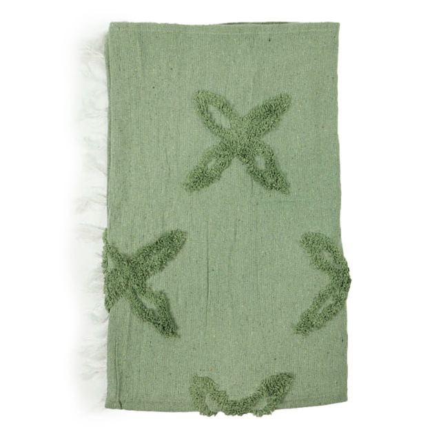 Patura cu franjuri, 135 x 150 cm