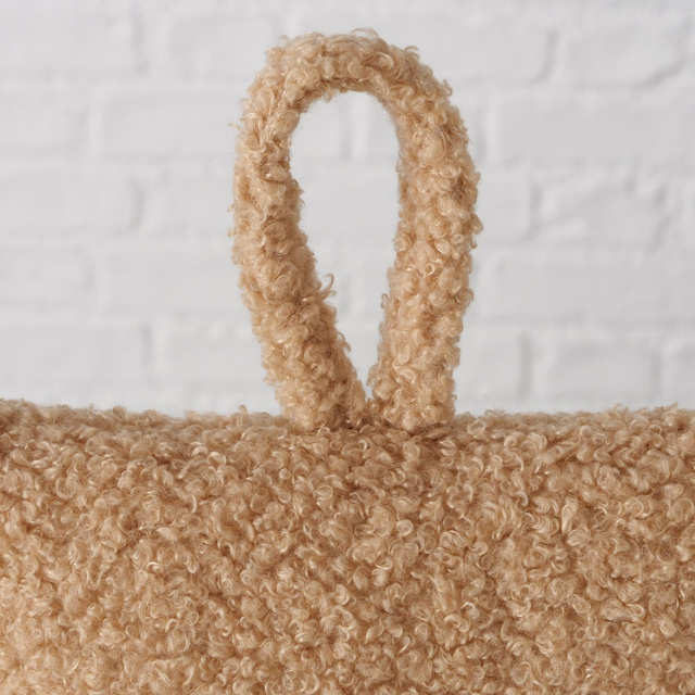 Opritor de ușă bouclé FILICIO, 16 x 10 x 20 cm