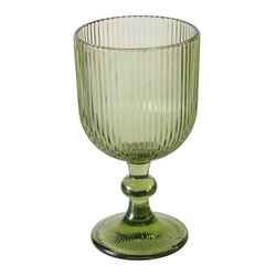 Pahar de vin din sticla canelata RIGANO