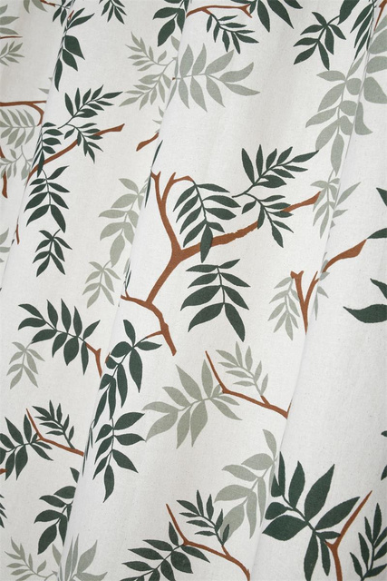 Perdeau din bumbac cu ochiuri, BOTANYS, 140 x 260 cm