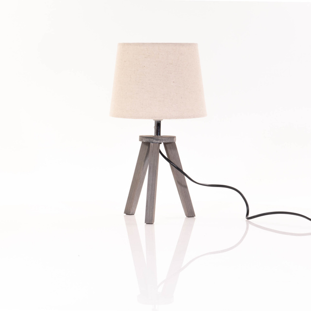 Lampă de noptieră pe trepied MINI LIN, 31 cm