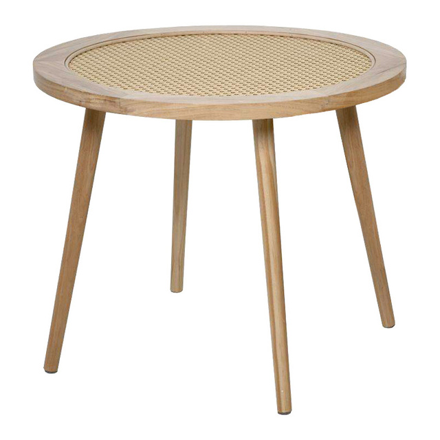 Masuta de cafea Kali, blat din impletitura vieneza