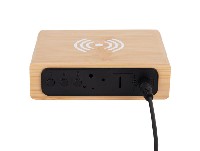 Ceas deșteptător cu încărcător wireless Karlsson