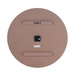 Ceas de perete cu cadran minimalist imitand lemnul, mdf, Ø 60 cm