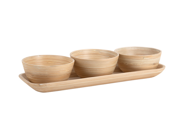 Set de boluri pentru gustări PURO pe tavă