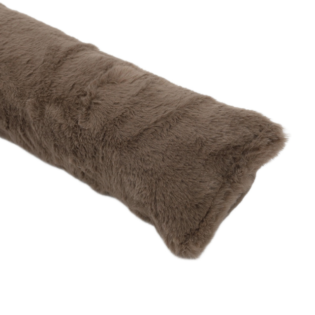 Rola pentru ușă, protecție împotriva curentului de aer, 90 cm, maro