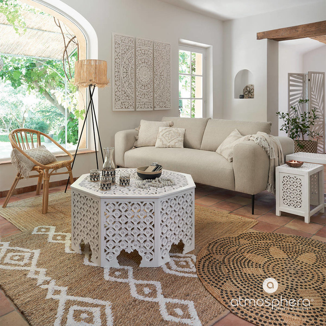 Perna decorativa cu franjuri MACRAME, 30 x 50 cm