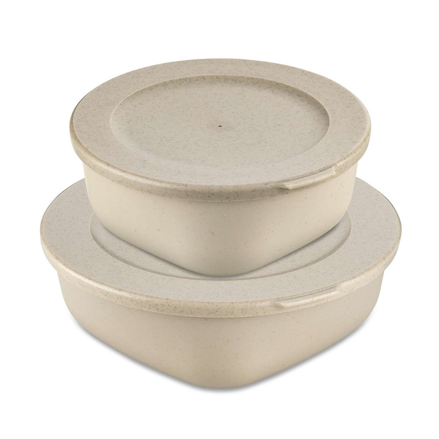 Recipient cu capac 0,7l + 1,3l, CONNECT BOX SET KOPENHAGEN, set 2 buc, KOZIOL