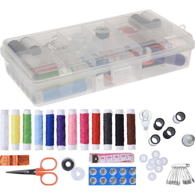 Trusa de cusut in cutie, 44 de elemente
