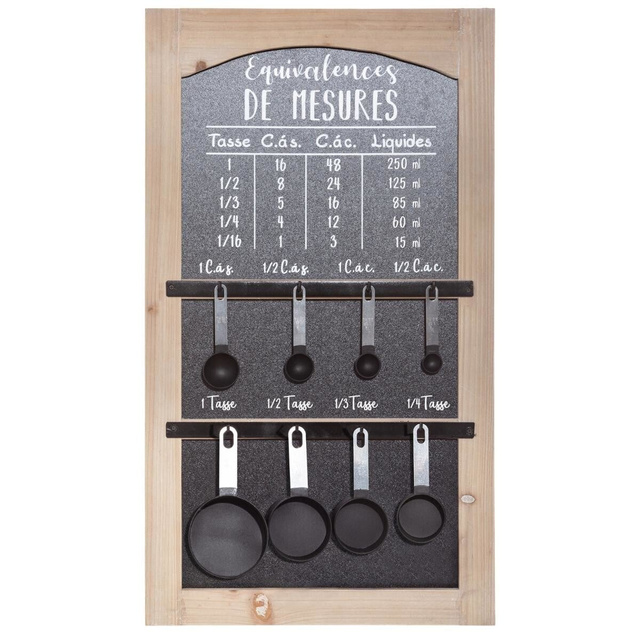 Tabla de bucatarie cu cesti de masurat, 40 x 70 cm