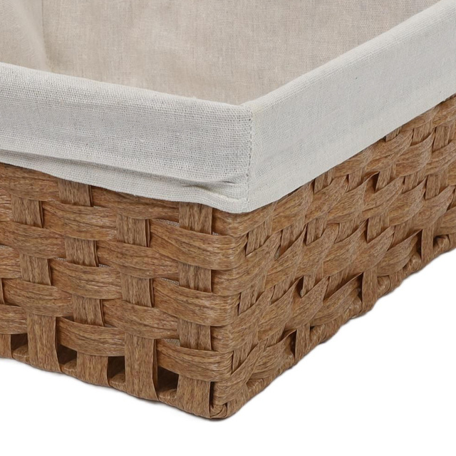 Coș de pâine căptușeală din material textil, 35 x 35 cm, Kesper