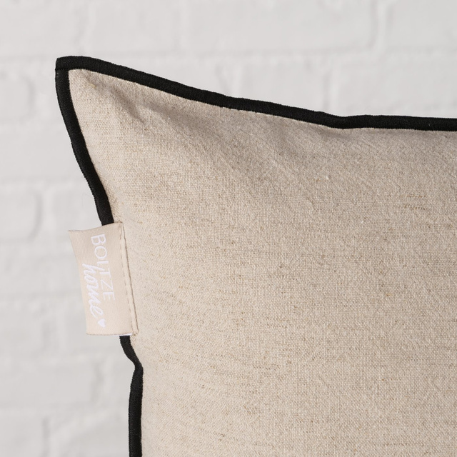 Perna decorativa JANEA cu piping, 45 x 45 cm