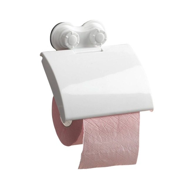 Suport hartie igienica, montare pe ventuze