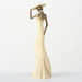 Figurina decorativa femeie, Smilla, 50 cm