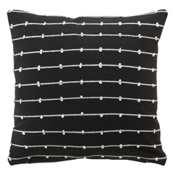 Perna decorativa LINECHIC, bumbac reciclat, 45 x 45 cm