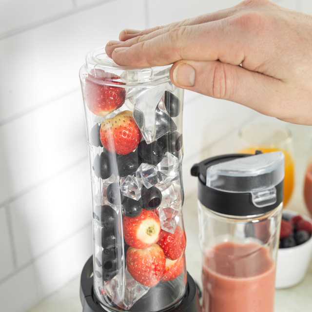 Blender pentru smoothie shaker Progress 400 W, 2 viteze, 600 ml