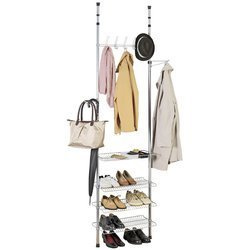 Organizer telescopic pentru haine APOLLON, suport pentru hol, WENKO