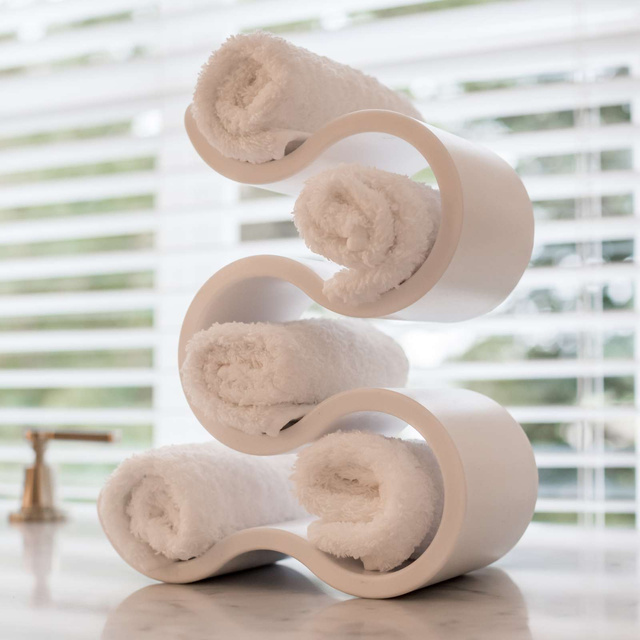 Suport pentru sticle BOA, KOZIOL, alb