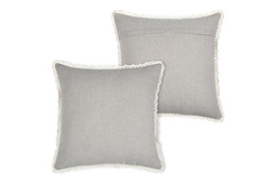 Perna decorativă CLARINE cu dantelă, 40 x 40 cm