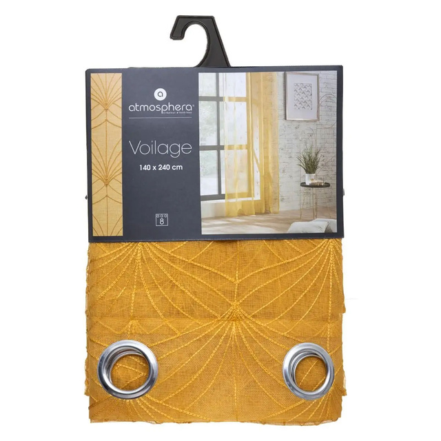 Perdea cu inele MIA, 140 x 240 cm