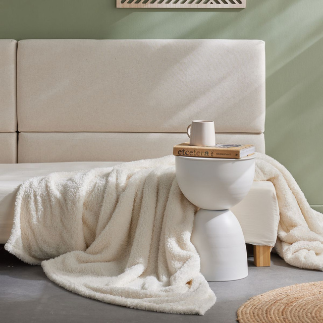 Pătură de pluș, 130 x 180 cm, LUNEL