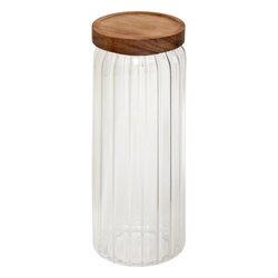 Recipient pentru spaghete HARMONY, sticlă ondulată, 1,3 l