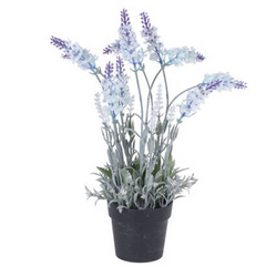 Lavandă artificială în ghiveci, 40 cm