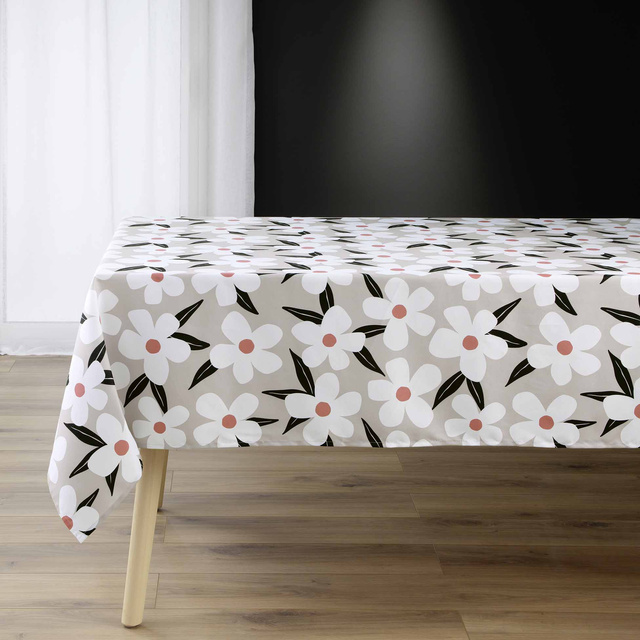 Fata de masa din poliester cu imprimeu DARCY, 140 x 240 cm